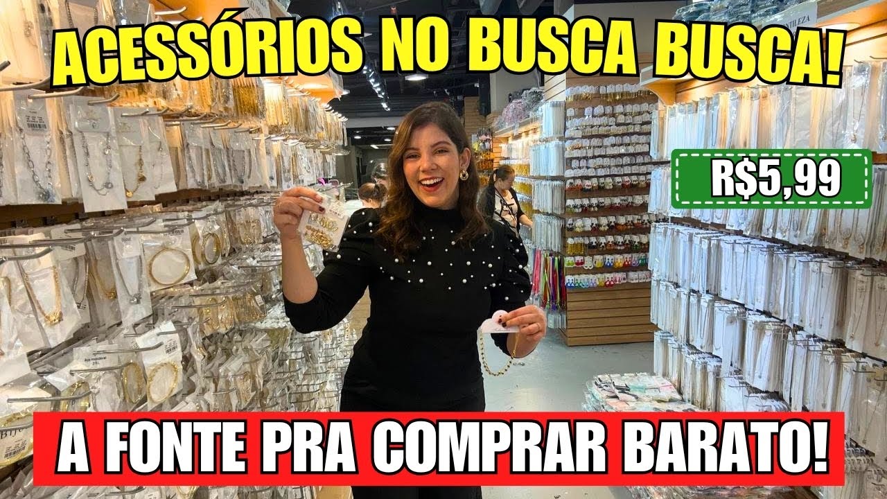 FUI LOJA DE ACESSÓRIOS FEMININOS DENTRO DO BUSCA BUSCA! FOLHEADOS BIJUTERIAS COMO MELHOR PREÇO😱