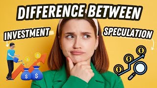 Investment vs Speculation | Key Differences Every Investor Should Know 💰📊