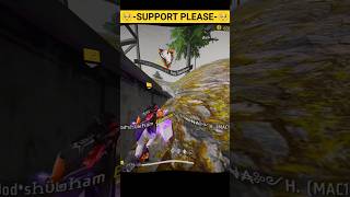 🥀SUPPORT PLEASE🥺MERE BADE BHAI||SUPER FAST KILL WITH ALL GUN IN FF|| #7x7 #1v4clutch #status #gaming