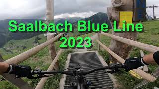Blue line in Saalbach Hinterglemm 2023