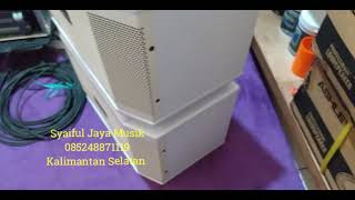 Tes Speaker ASHLEY K2310 warna putih