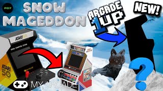 New Arcade1up Coming, My Arcade Going Forward - Snowmageddon Walk & Talk