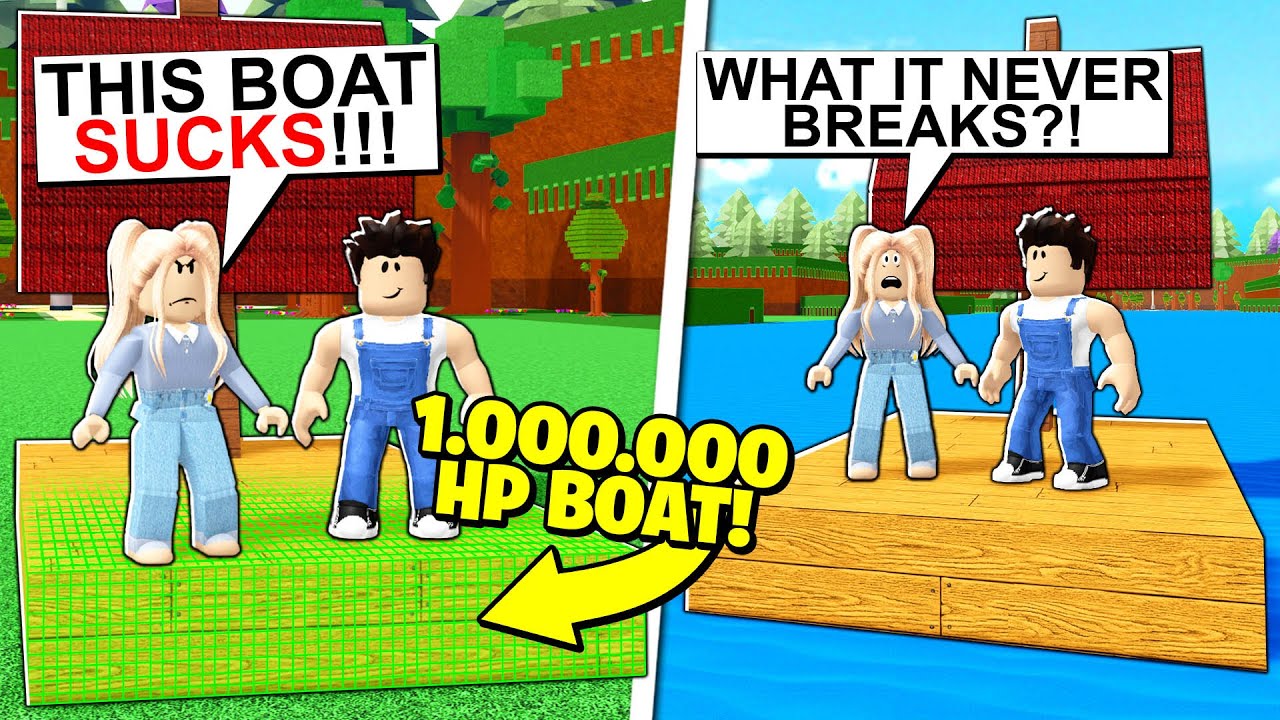TROLLING A GOLDDIGGER WITH HIDDEN STRONGEST BOAT! Build a Boat