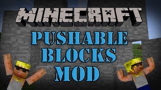 Pushable Blocks Mod (PUSH BLOCKS!) - Mod Spotlight
