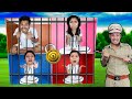 Living In 4 Colour JAIL Challenge | Pink,Blue,Red,Brown Colour JAIL | Pari&#39;s Lifestyle