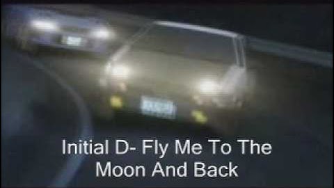 Initial D- Fly Me To The Moon And Back