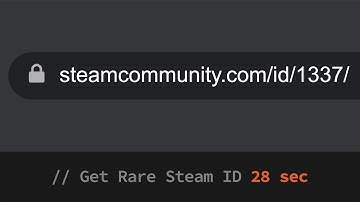 How To Get Rare 4-Digit Steam ID