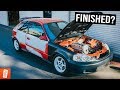 (Rear Wheel Drive) K20 Honda Civic Hatchback is NOW a ROLLING CHASSIS!