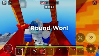 Roblox SkyWars bridge 1v1 speedrun