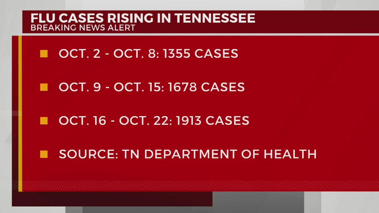 Flu cases rising in Tennessee - YouTube