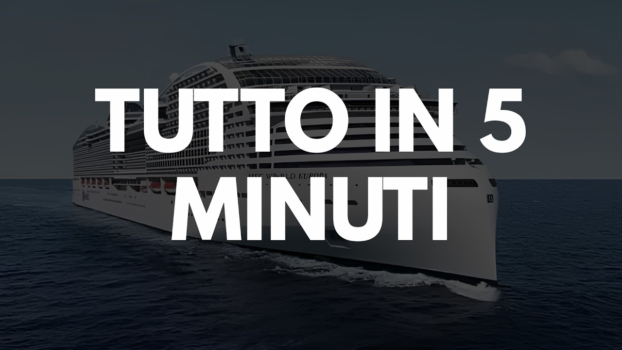 MSC WORLD EUROPA IN 5 MINUTI