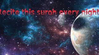 Read this surah every night