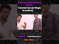 Mentalism Card Trick - Tutorial Guruji Short #magic #mindreading #mentalism #mindtrick #short