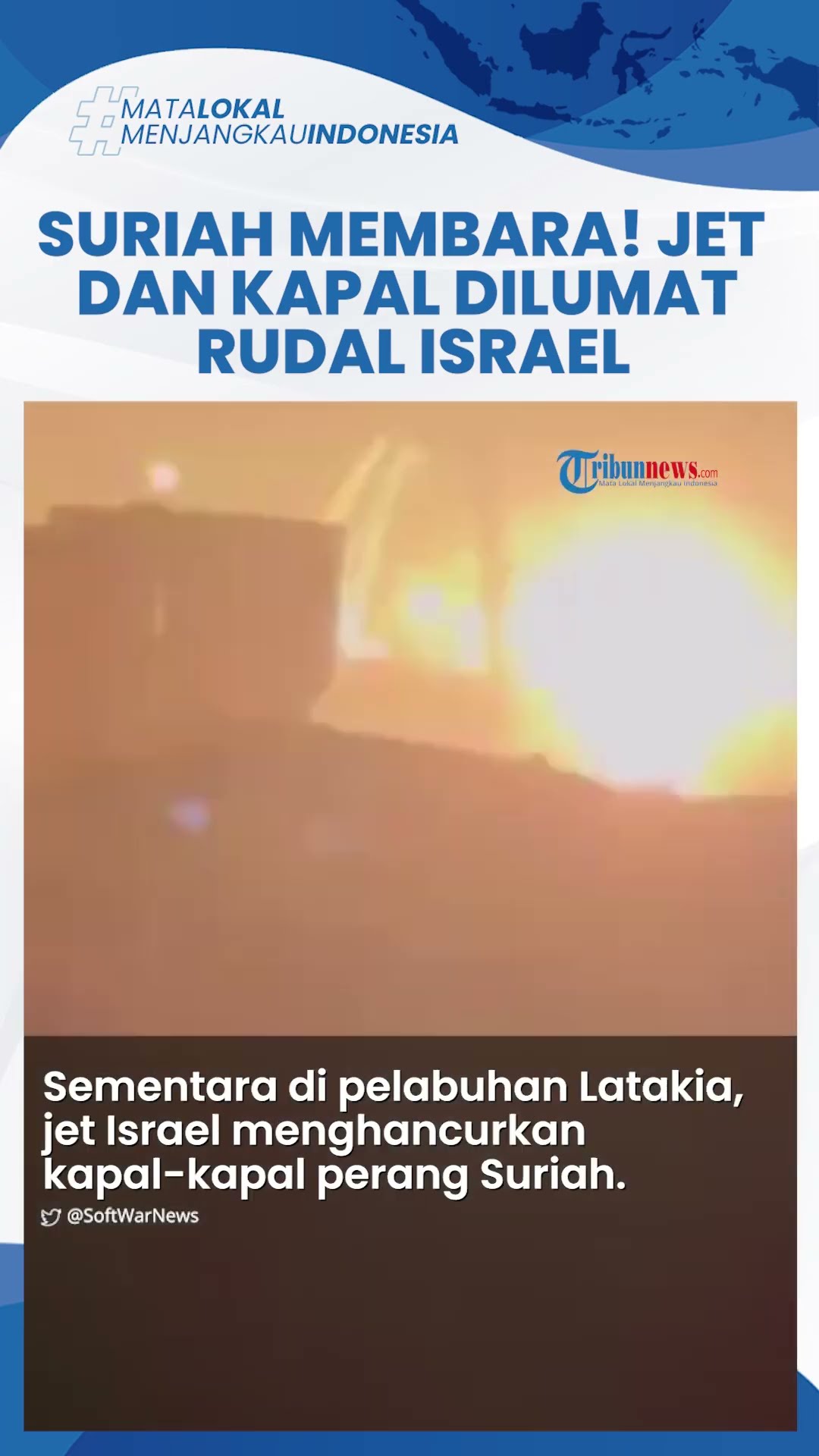 Detik-detik Jet Tempur \u0026 Kapal Perang Suriah Meledak Dilumat Rudal Israel, Pasukan Oposisi Diam?