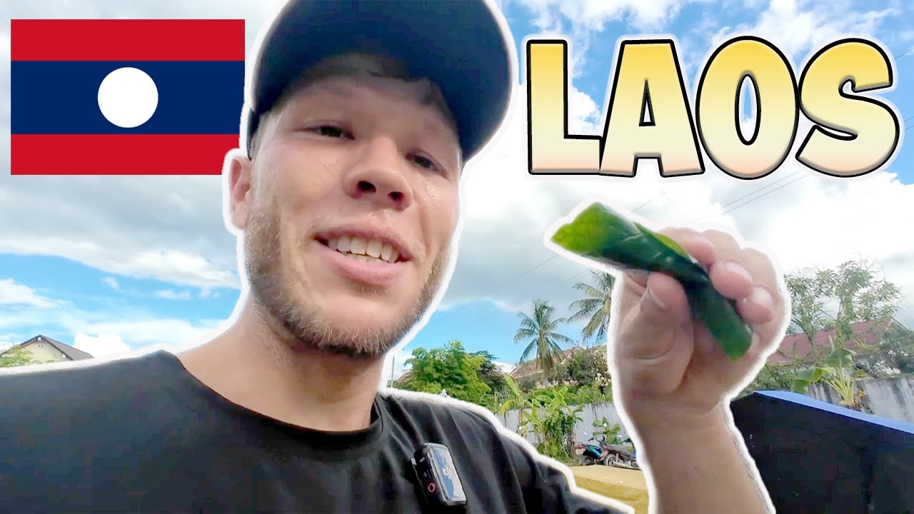 Grilled Goat Organs, Market Surprises & a Jungle Garden Tour | LUANG PABANG LAOS 🇱🇦