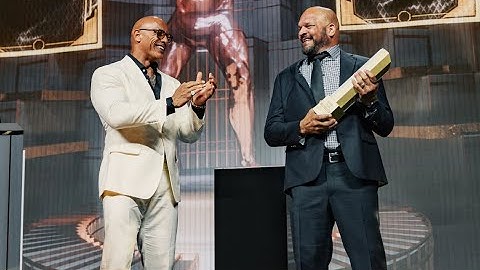 Dwayne ‘The Rock’ Johnson Inducts Mark Kerr Into The UFC Hall of Fame