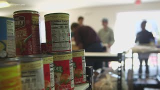 Five Loaves Food Pantry distributes food on Black Friday in Newport News