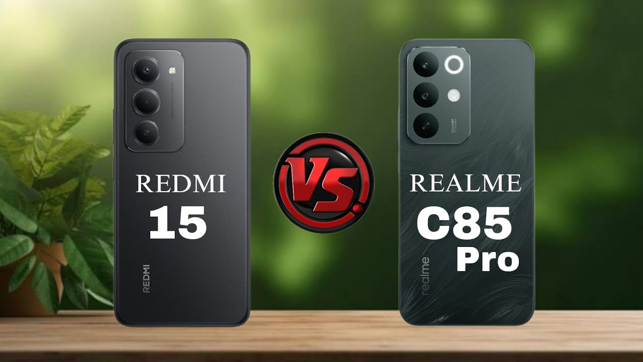 Redmi 15 vs Realme C85 Pro