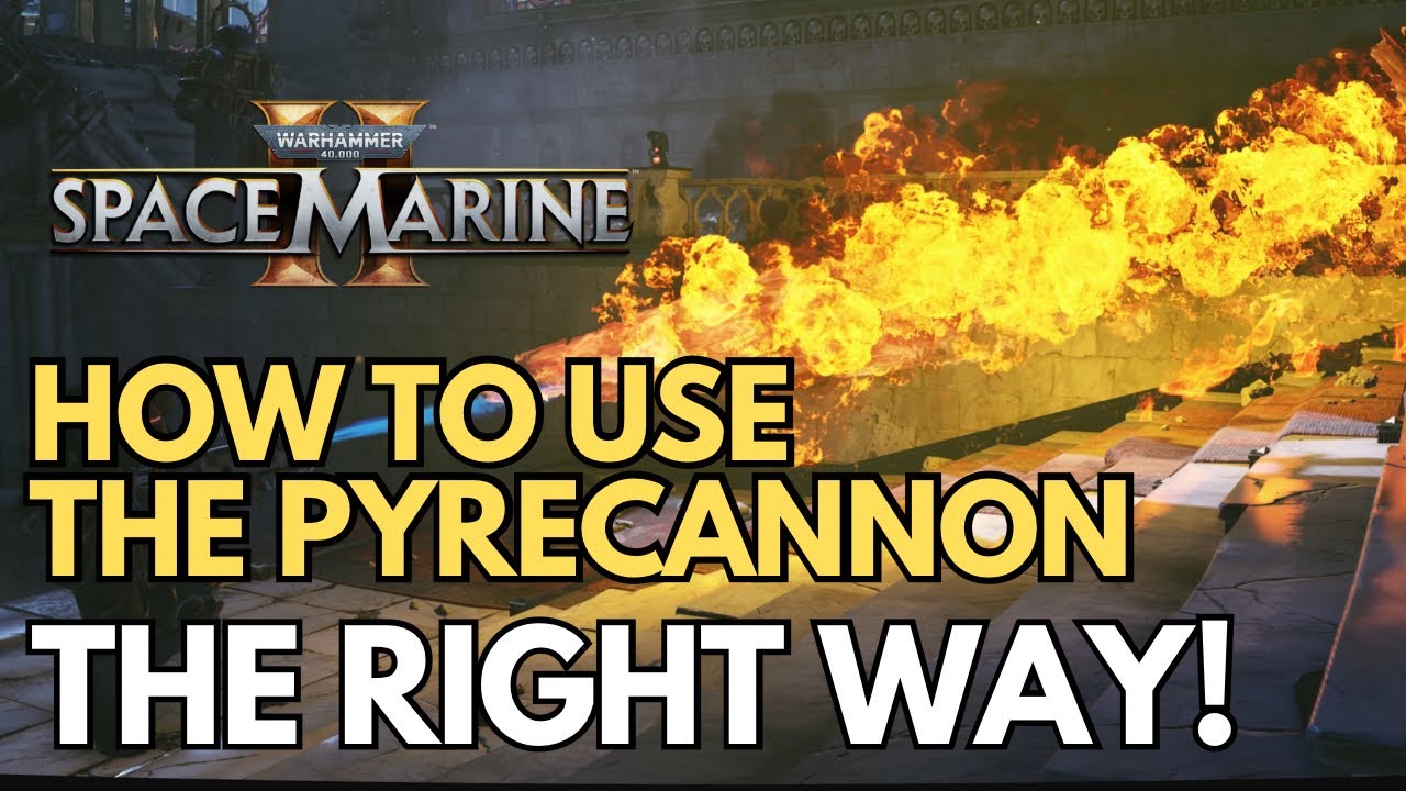 Как использовать пиропушку | Лучшие способности, советы и хитрости, плюсы и минусы | Space Marine 2