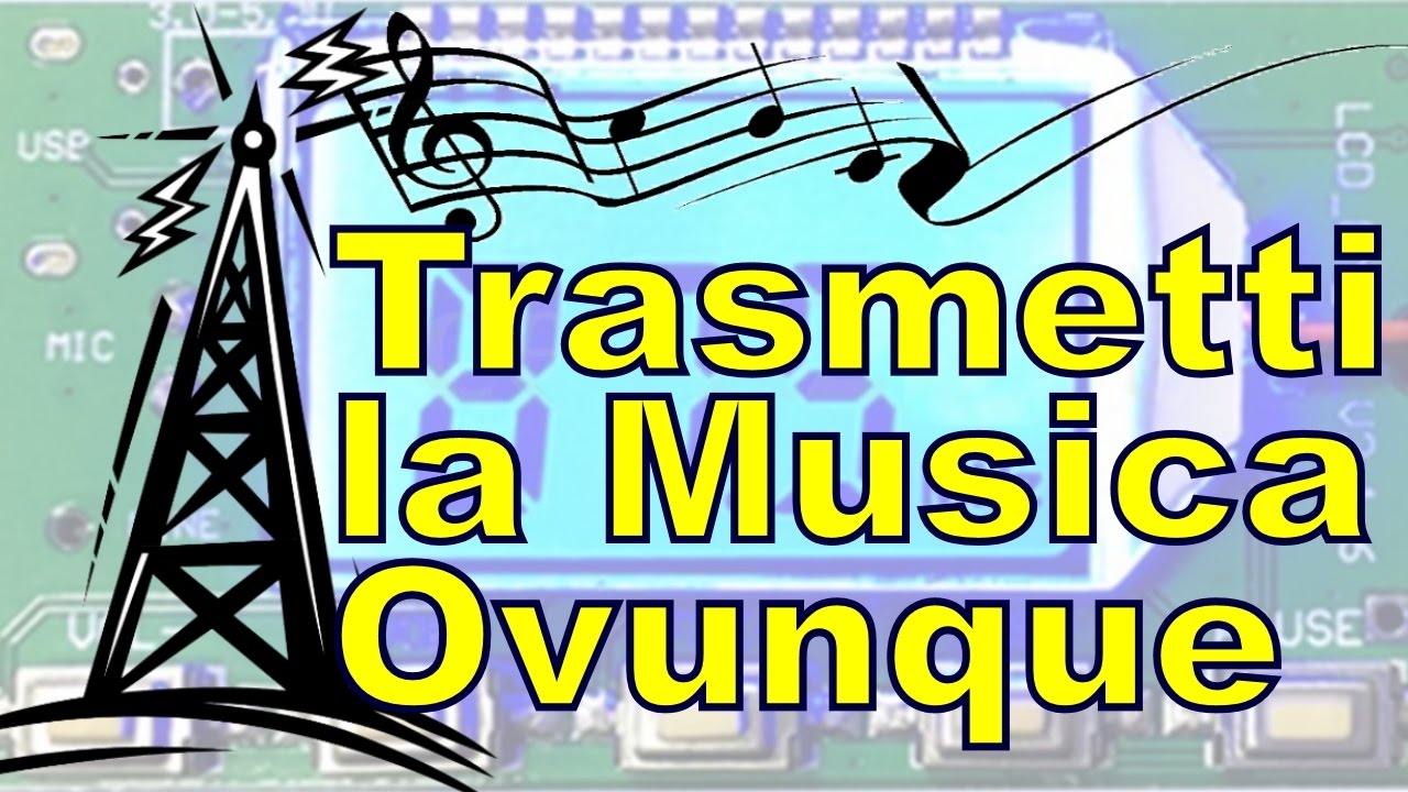 Radio Trasmettitore FM PLL 88 - 108 Stereo