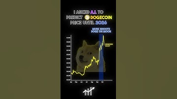 I asked A.I. to predict the price of Dogecoin until 2026