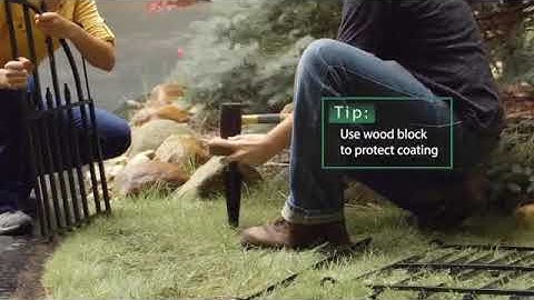 How to Install the Yardlink Empire Fence