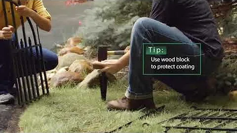 How to Install the Yardlink Empire Fence