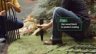 How to Install the Yardlink Empire Fence