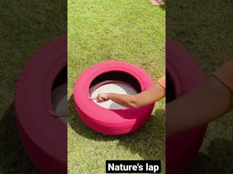Diy Tyre Into Seater Diy Tyre Cushion Diy Furniture Decor Nature S Lap 