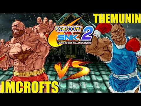 Capcom vs SNK 2: JMCROFTS vs THEMUNIN (CVS2) pt 2
