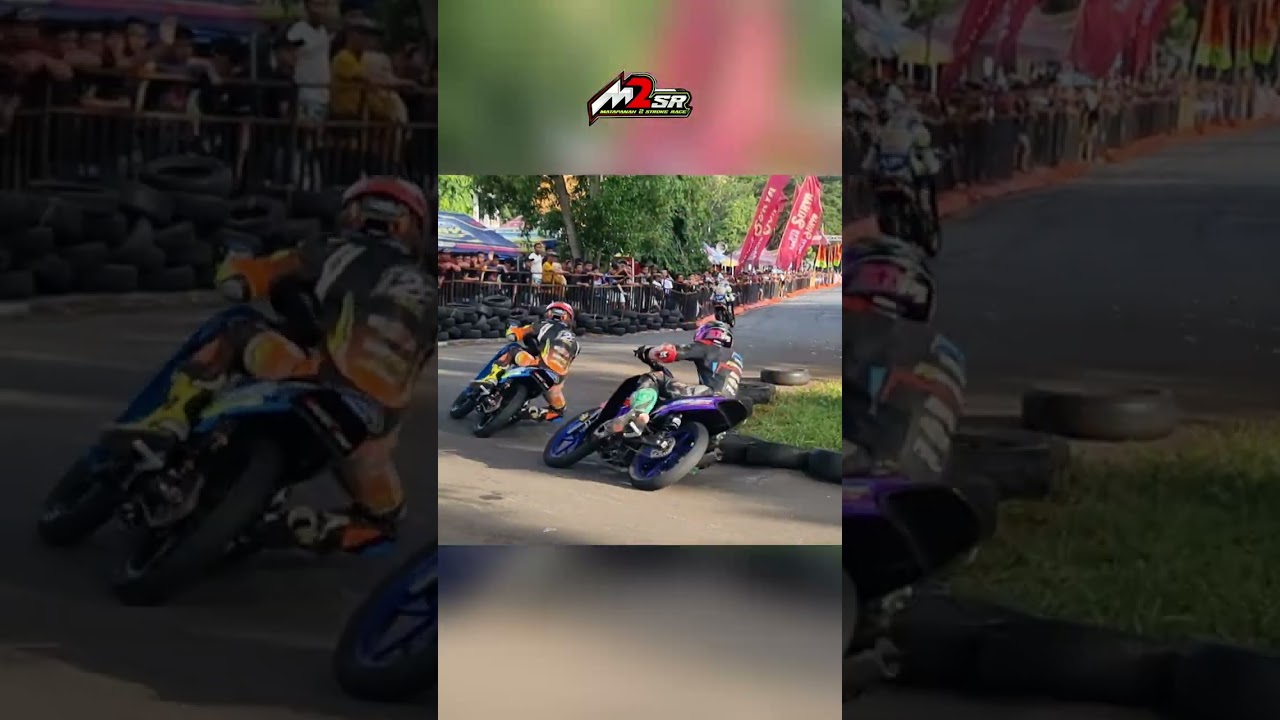 Insiden Pembalap Road Race Terjatuh 