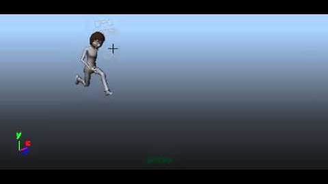 Walk, Run and Jump Cycle (3D Maya)