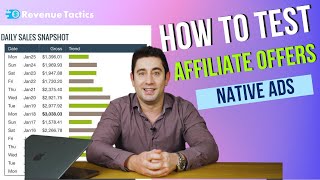 How To Test Native Ads [Affiliate Marketing]