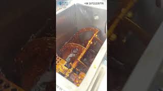 Hot Sauce sachet packaging machine | 3 sides sealing pouch packing machinery