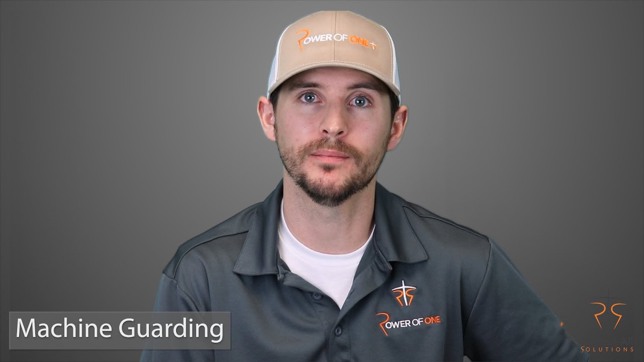 Machine Guarding; One Minute Power of One Moment