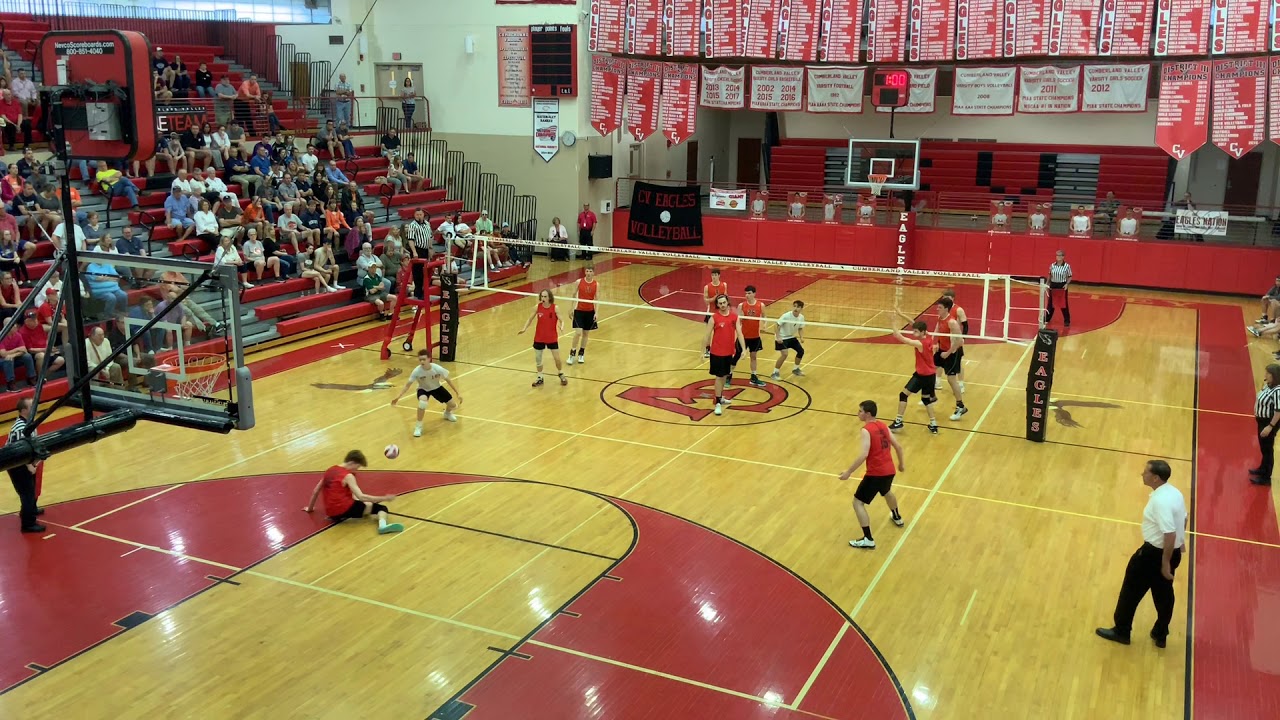 2019 Hempfield HS Boys Volleyball, District 3 Playoff Vs Central York