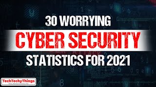 30 Worrying Cybersecurity Statistics for 2021