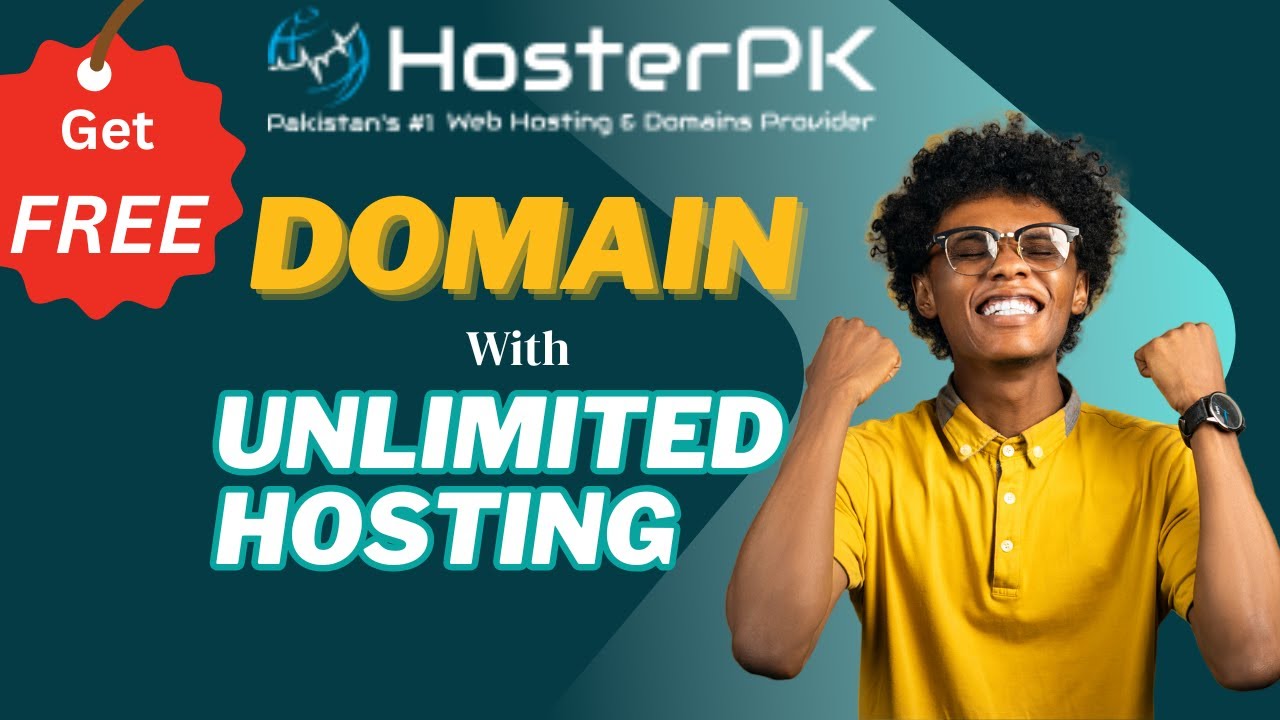 How to Sign Up & Order Unlimited Hosting with FREE Domain | Step-by-Step Guide | HosterPK 🌐