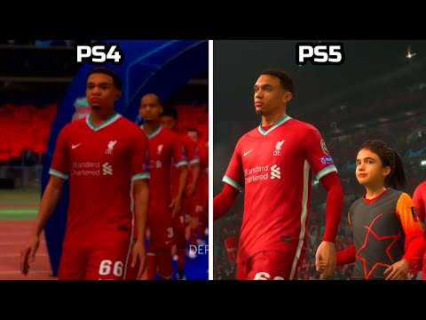 FIFA 21 | PS4 VS PS5 | Graphics Comparison