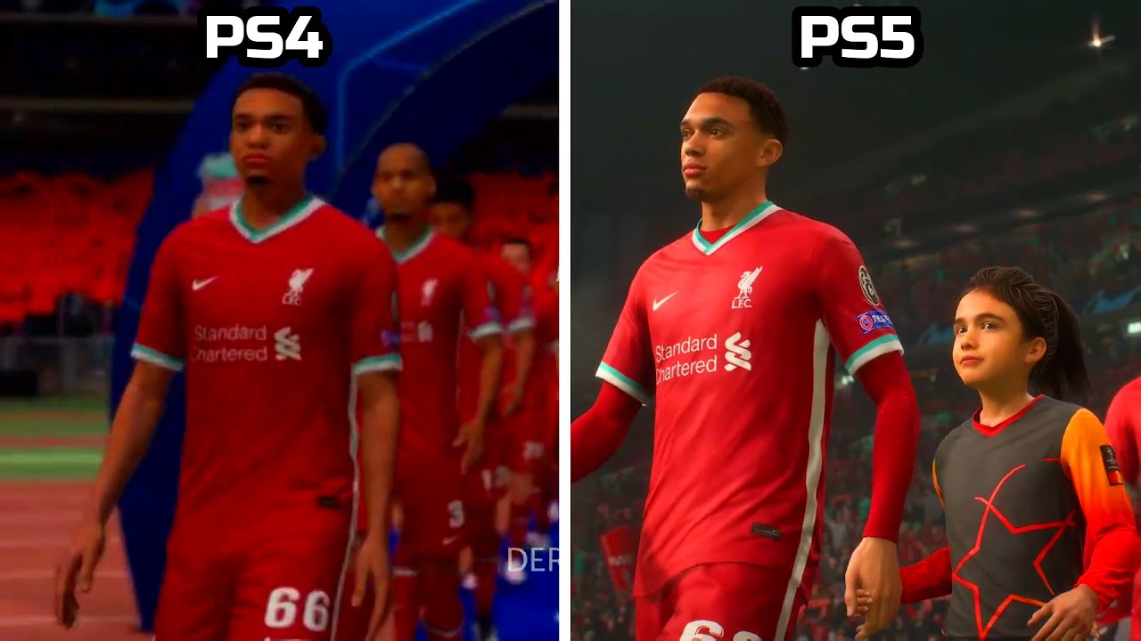 FIFA 21 | PS4 VS PS5 | Graphics Comparison