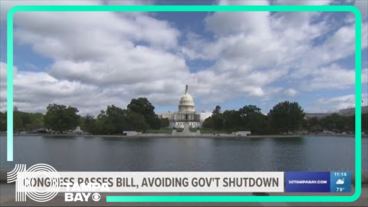 Threat of government shutdown ends as Congress passes a temporary ...