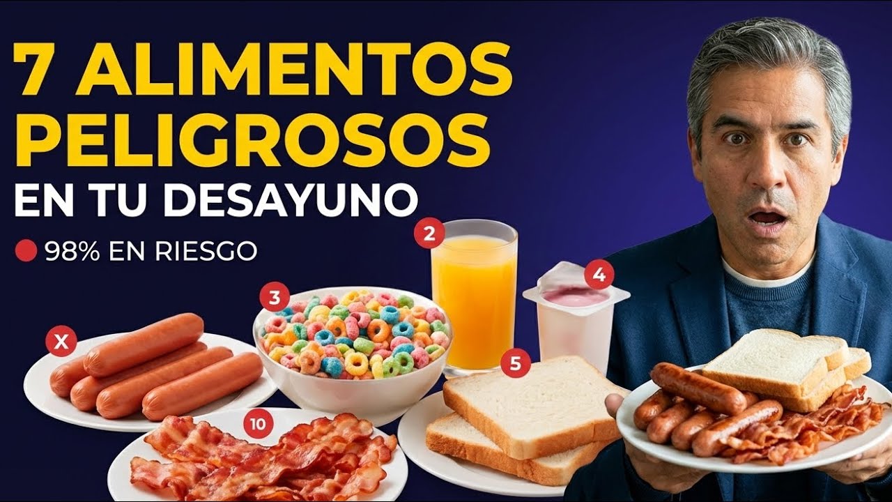 ¿Desayunas ESTO? 7 Alimentos que Destruyen tu Salud Cada Mañana 🚫
