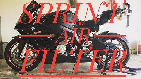 S1000RR | how to install a sprint air filter