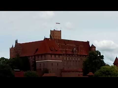 Замок Мальборк, Польша - самый крупный рыцарский замок!