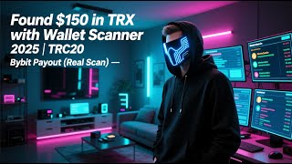 Found 150 In Trx With Crypto Wallet Scanner 2025 Trc20 Bybit Payout Real Scan
