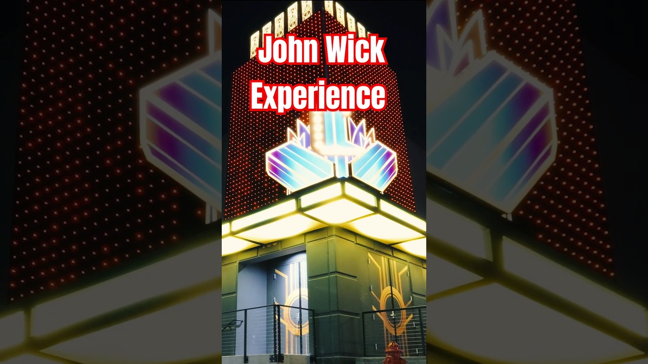 John Wick Experience is definitely a unique experience to Vegas. Don't forget to dress the part! 😜
