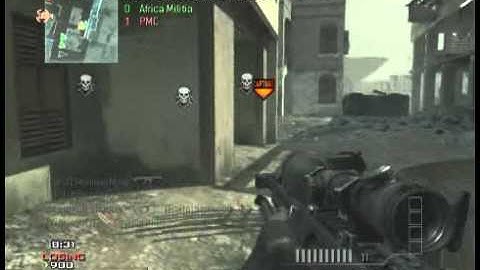 MW3 Cross Map Throwing Knife on Bakaara