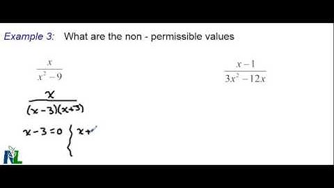Non permissible values