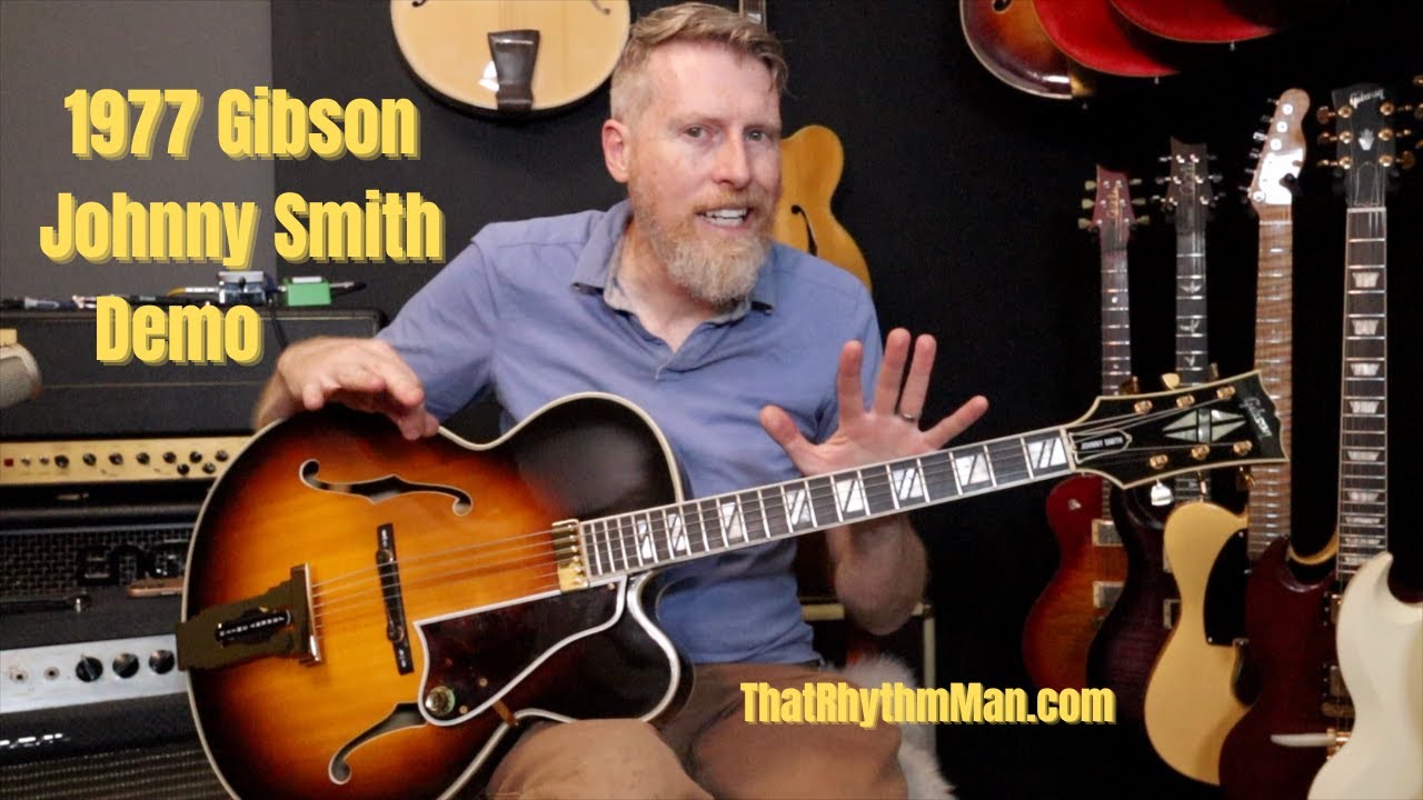 1977 Gibson Johnny Smith in Near Mint Condition - That Rhythm Man