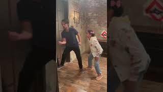iCarly revival iNeed Space Behind the Scenes Nathan Kress and Jaidyn Triplett dance